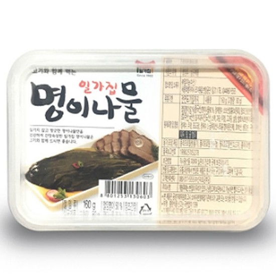 일미농수산 일가집 명이나물 160g (1개)_이미지