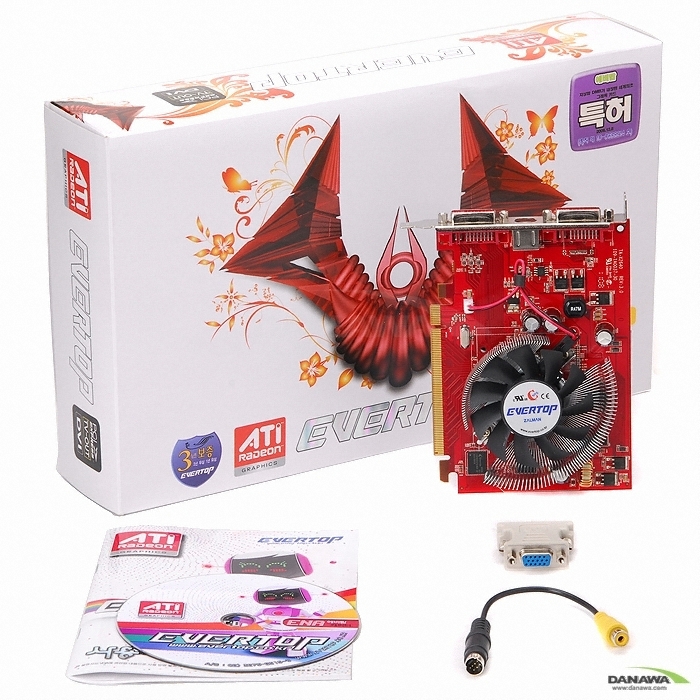 EVERTOP 라데온 HD 3650 제스퍼 512MB 잘만_이미지