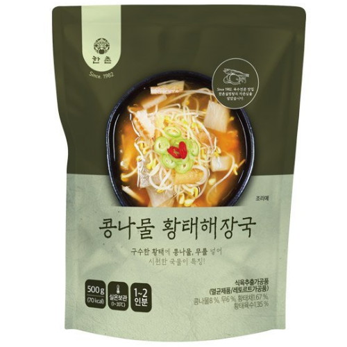 이연에프엔씨 한촌설렁탕 콩나물 황태해장국 500g