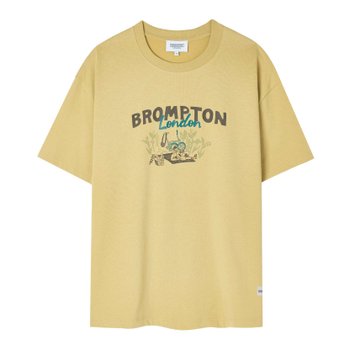 브롬톤 피크닉 프린트 반팔 티셔츠 P262UTS132