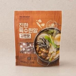 노브랜드 육수한알 깊은맛4gx25알