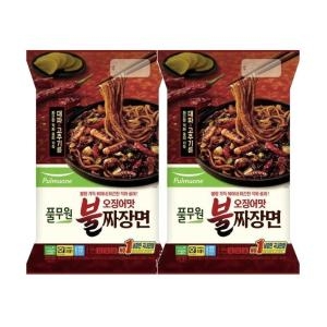 풀무원 오징어맛 불짜장면 624g (2개)