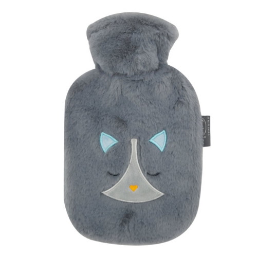 파쉬 고양이 플러쉬커버 보온물주머니 0.8L