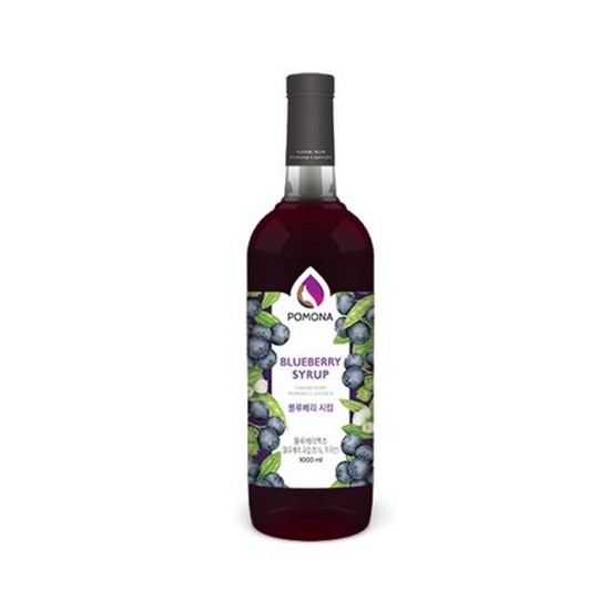 포모나 블루베리 시럽 1L
