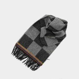  폴스미스 바둑판 로고 울 공용 머플러 M1A 150K T616 79 148755961