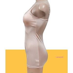풍기인견 여자 브라런닝 볼륨패드 내장 여성 러닝 속옷 메리야스tuv129