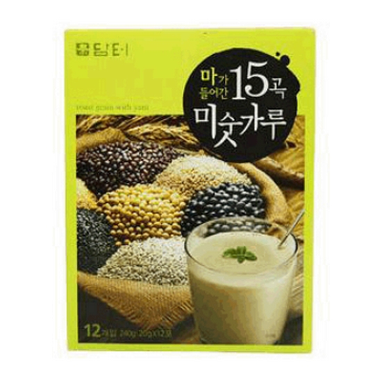 담터 마가 들어간 15곡 미숫가루 12개입 (12개)_이미지