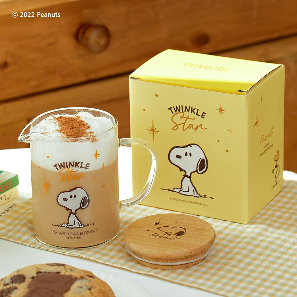 카카오프렌즈 피너츠 트윙클 내열 저그 글라스 1P