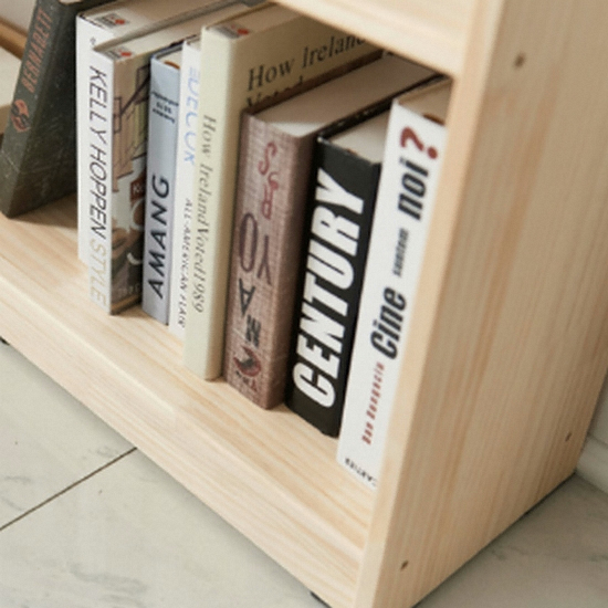 까미엘 윌리 뉴송 날개형 책장 1400_이미지