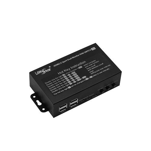 ���ξ��ý��� LANSTAR LS-HD2KVM-D HDMI KVM ����ġ