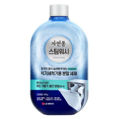 자연퐁 스팀워시 식기세척기용 분말세제 450g (18개)_이미지