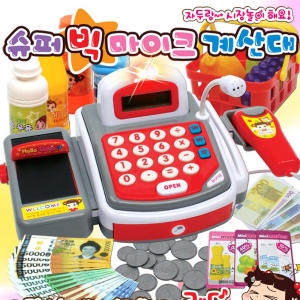 엠키즈 안녕 자두야2 슈퍼 빅 마이크 계산대_이미지