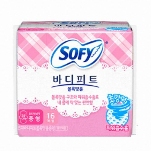 쏘피 바디피트 볼록맞춤 중형 16개 (8팩(128개))_이미지