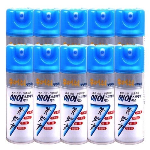 일명제약 후레쉬 에어 스프레이파스 200ml 근육통 타박상 삔데 멍든데 의약외품 10개 1개_이미지