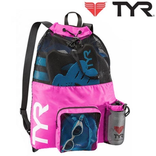 수영장비수납 메쉬 백팩 수영가방 AG3088 천 매쉬