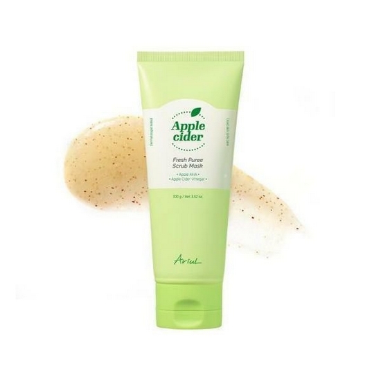 아리얼 애플사이다 프레쉬 퓨레 스크럽 마스크 100ml