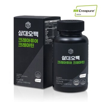 삼대오백 크레아퓨어 <b>크레아틴</b> 120정