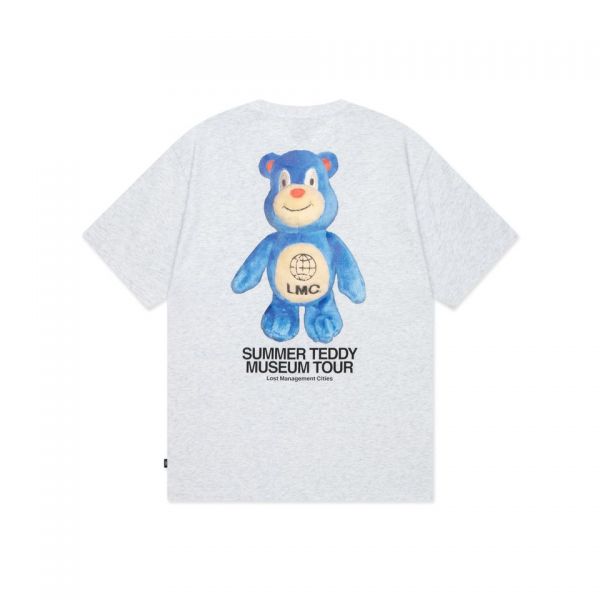 엘엠씨 SUMMER TEDDY MUSEUM TOUR TEE light heather gray 411035_이미지