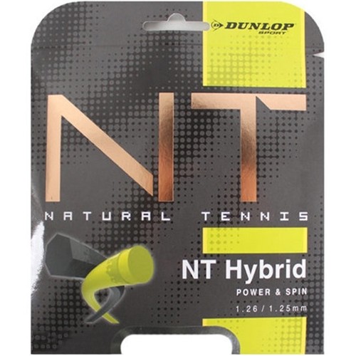 던롭 레볼루션 NT 하이브리드 블랙실버 1.25mm (12m)