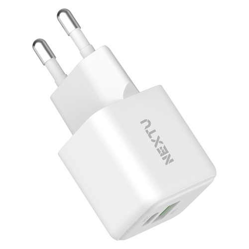 이지넷유비쿼터스 NEXTU PD PPS 25W 2포트 GaN 충전기 NEXT-QTC603_이미지