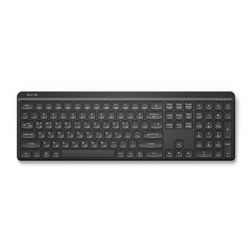 AULA AC110 무선 키보드 마우스 세트 (블랙)_이미지