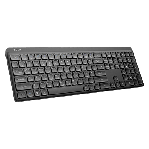 AULA AC110 무선 키보드 마우스 세트 (블랙)_이미지