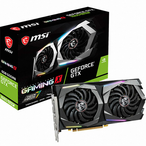 MSI 지포스 GTX 1660 SUPER 게이밍 X D6 6GB 트윈프로져7