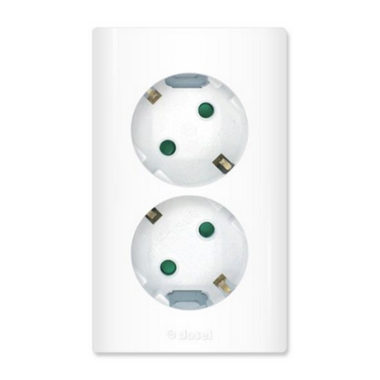 동서산업 DS이엘씨 70S 매립 2구 콘센트