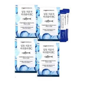 비오팜 일동생활건강 저분자 피쉬콜라겐C 1.5g 30포 (4개)