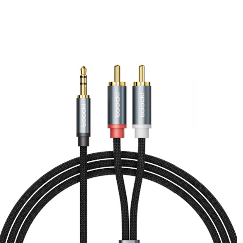toocki TYPX4 3.5mm to 2RCA 케이블 (3m)