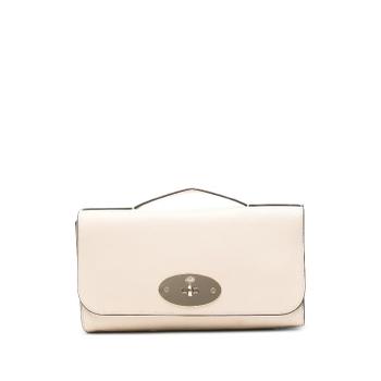 멀버리 Lily Postmans Lock leather clutch bag 12094020780296 T