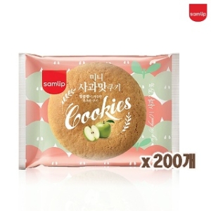 SPC삼립 잼있는 미니 딸기쿠키 16g (200개)_이미지