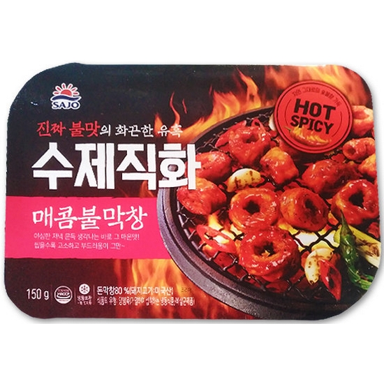 수제직화 매콤불막창 150g