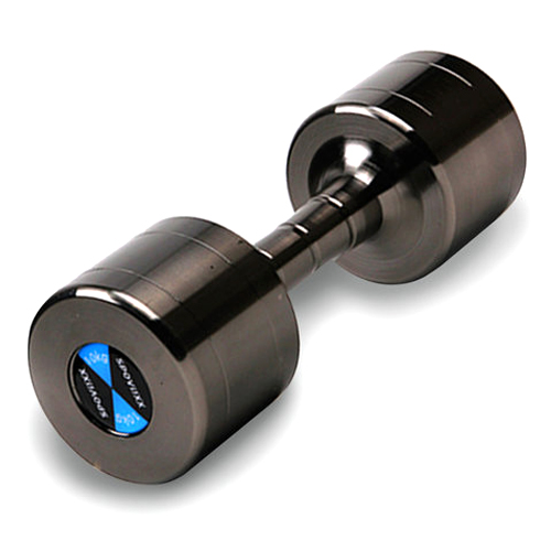 대연엔터프라이즈 스포빅스 크롬 도금 아령 (10kg, 1개)_이미지