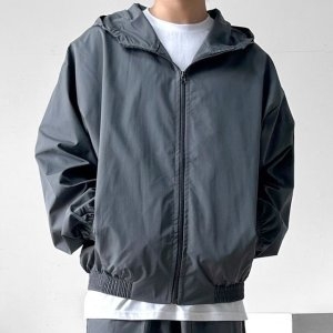  보이 심플한클래식 점퍼 리짓 방풍 데일리 후드자켓 WFJU126