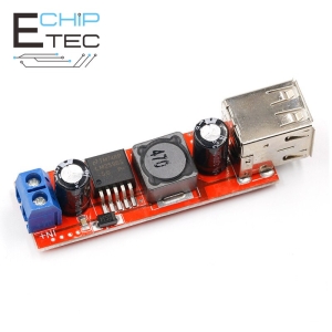 6V-40V 5V 3A 더블 USB 충전 - 스텝 다운 컨버터 모듈 차량 충전기 LM2596 듀얼 USB 전자 부품 액세서..