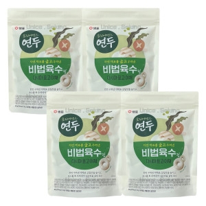 샘표식품 샘표 연두링 다시마표고야채 80g(4gx20입) (4개)