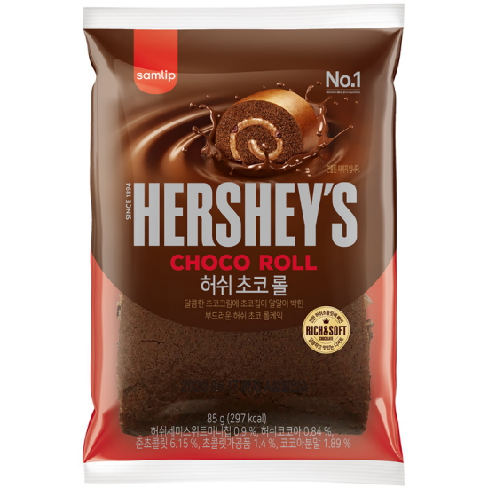 SPC삼립 허쉬 초코 롤 85g (24개)_이미지