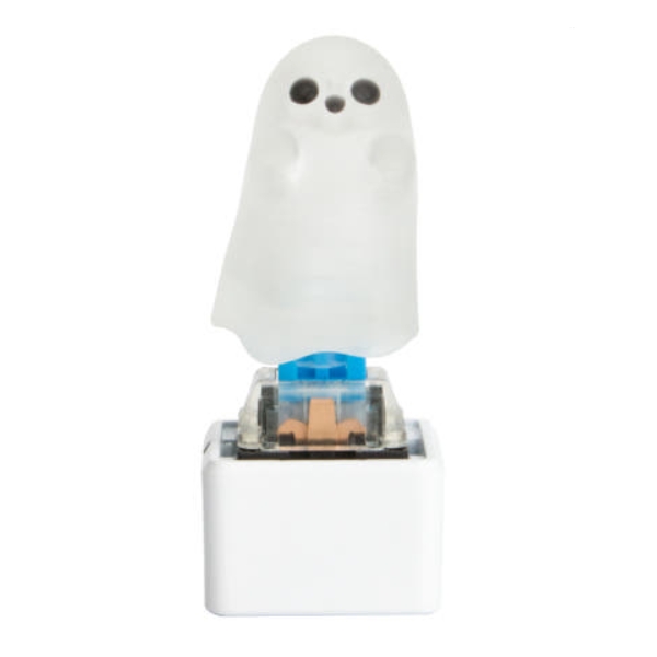 반투명 유령 포인트 키캡