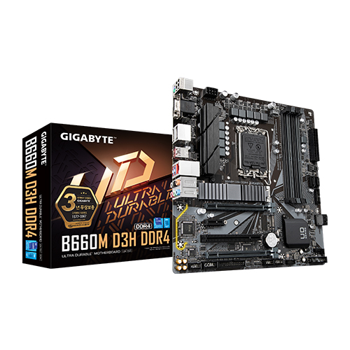 GIGABYTE B660M D3H D4 듀러블에디션 제이씨현