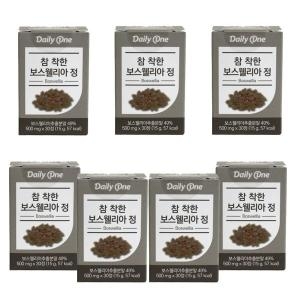 네이처스토리 데일리원 참 착한 보스웰리아정 500mg 30정 (7개)_이미지