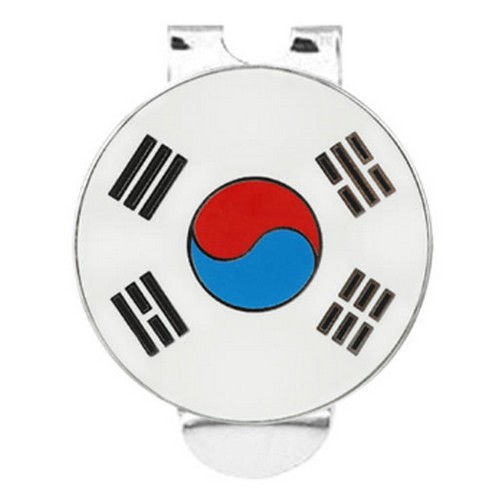 MPK인터내셔널 국가대표 태극기 자석 볼마커 (1개)_이미지