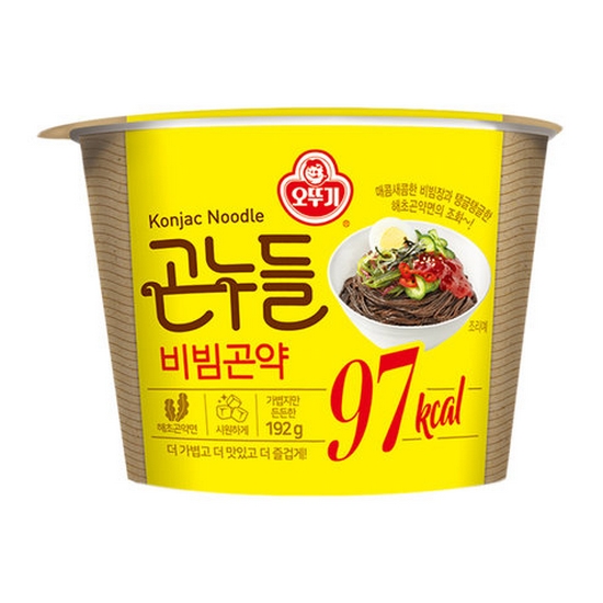 오뚜기 곤누들 비빔곤약 192g (1개)
