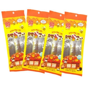 한진식품 호박꿀맛나 100g x 20봉 1박스  문구점과자 젤리 어린_이미지