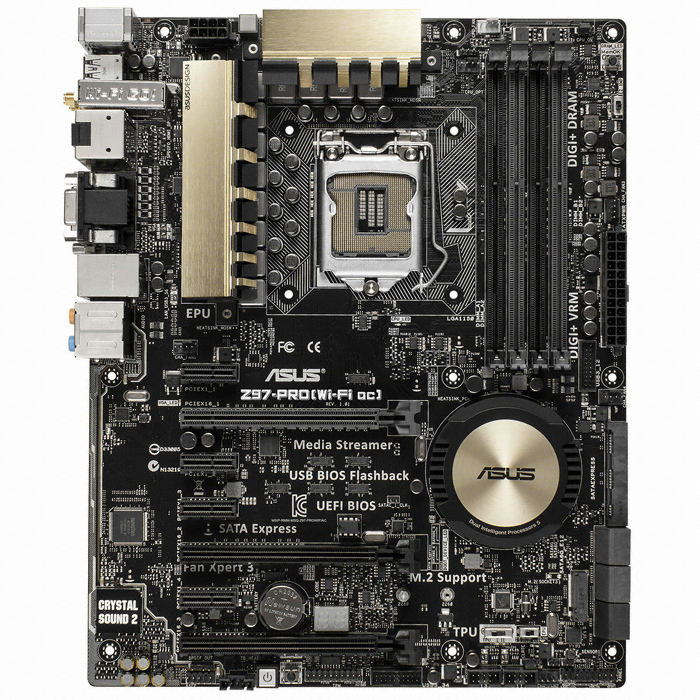ASUS Z97-PRO Wi-Fi ac + USB3.1 CARD ���̺���