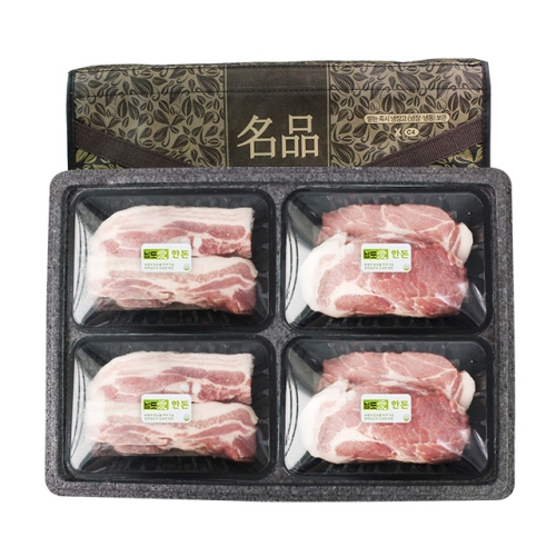 친환경팔도 보성녹차 먹인 한돈구이 선물세트 1.6kg (1개)_이미지