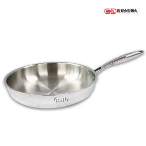 한일스텐레스 베일리 통5중 스텐레스 IH 프라이팬 (30cm)_이미지