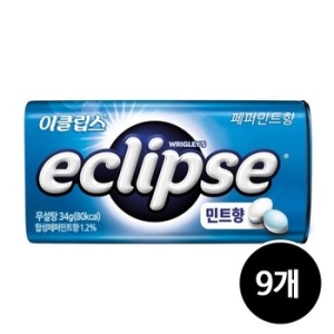 마즈 이클립스 페퍼민트향 34g (9개)