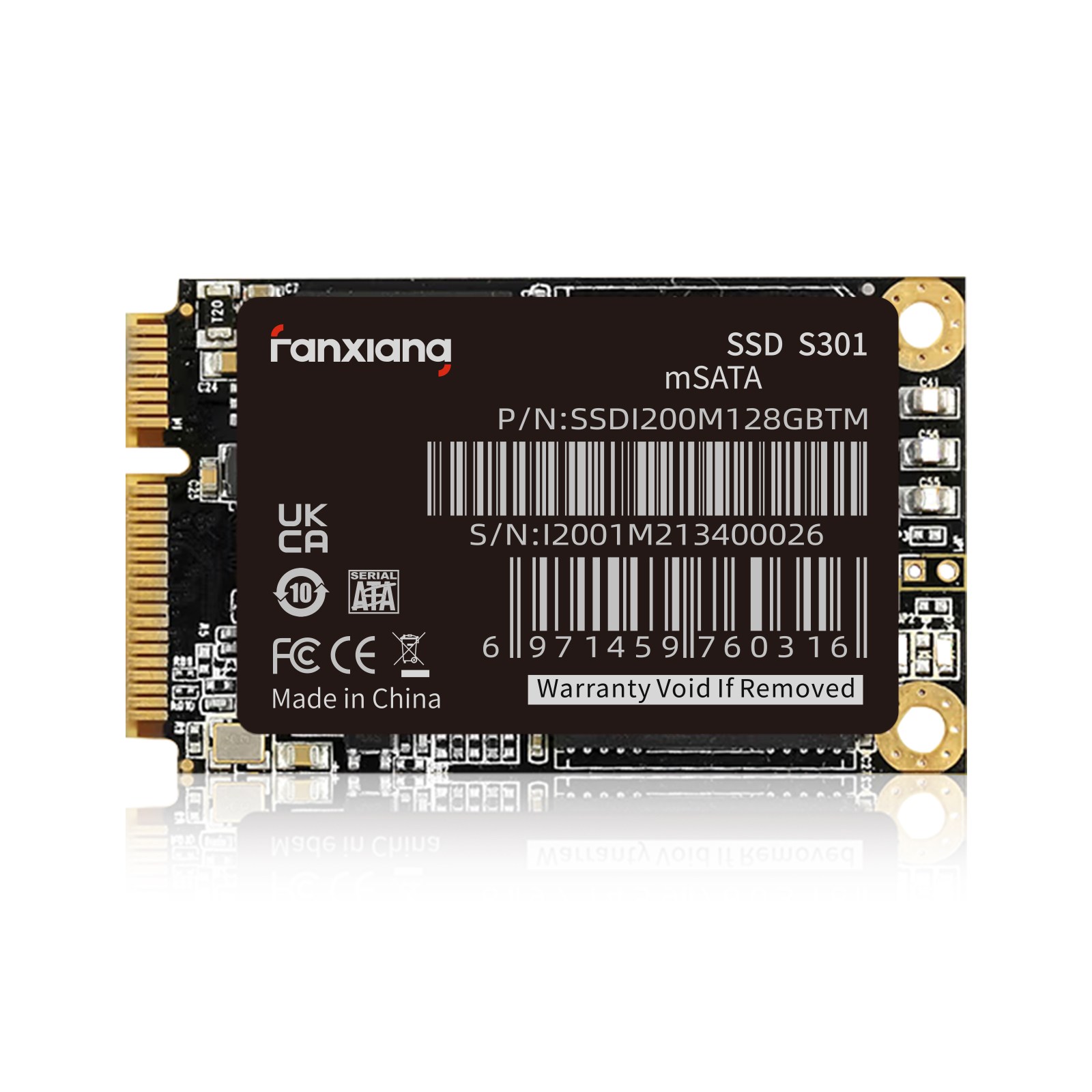 Fanxiang S301 mSATA 병행수입 (128GB)_이미지