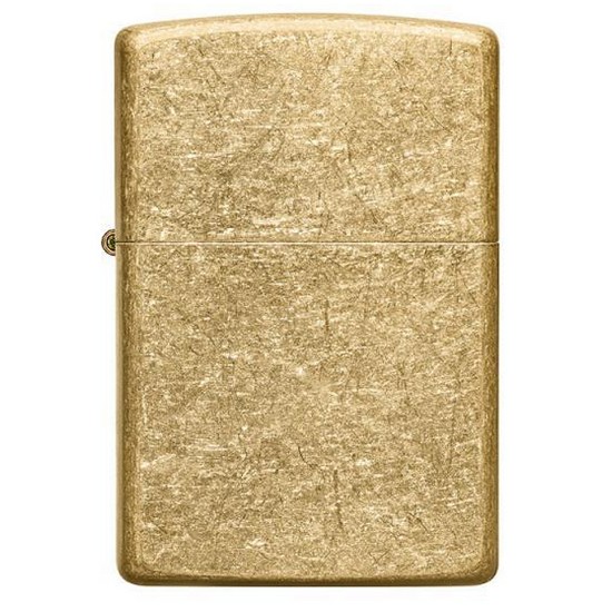지포(ZIPPO) Tumbled Brass 49477